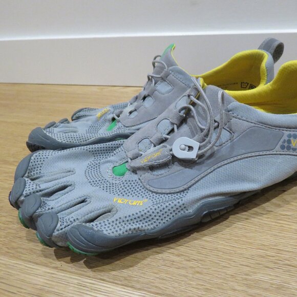VIBRAM FIVEFINGERS Bikila LS Barefoot Training Running Shoes in Gray Green US 9 - Picture 2 of 13